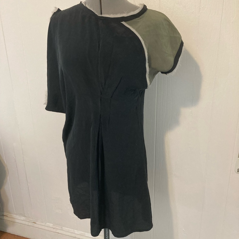 NWOT silk season JS unique multiple colors mini dress size S